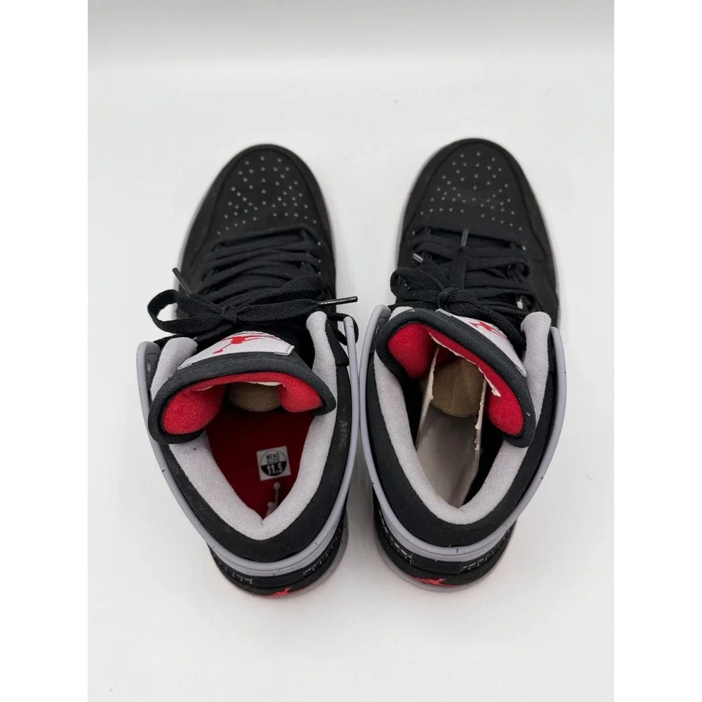 Jordan 1 Retro 89 Black Cement Grey 599873-003 Mens Size 11.5 No Box